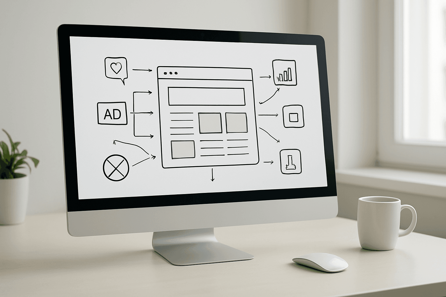 Reduced HTTP requests improving website loading performance