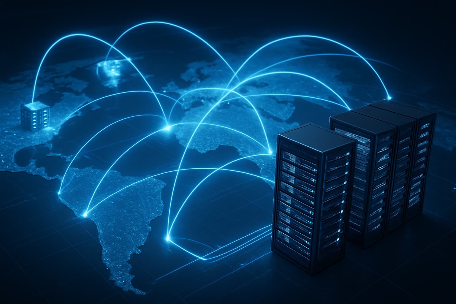 Content delivery network and caching improving image load speed globally