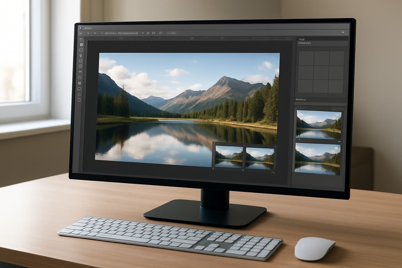 Resizing images to correct dimensions for responsive website layouts