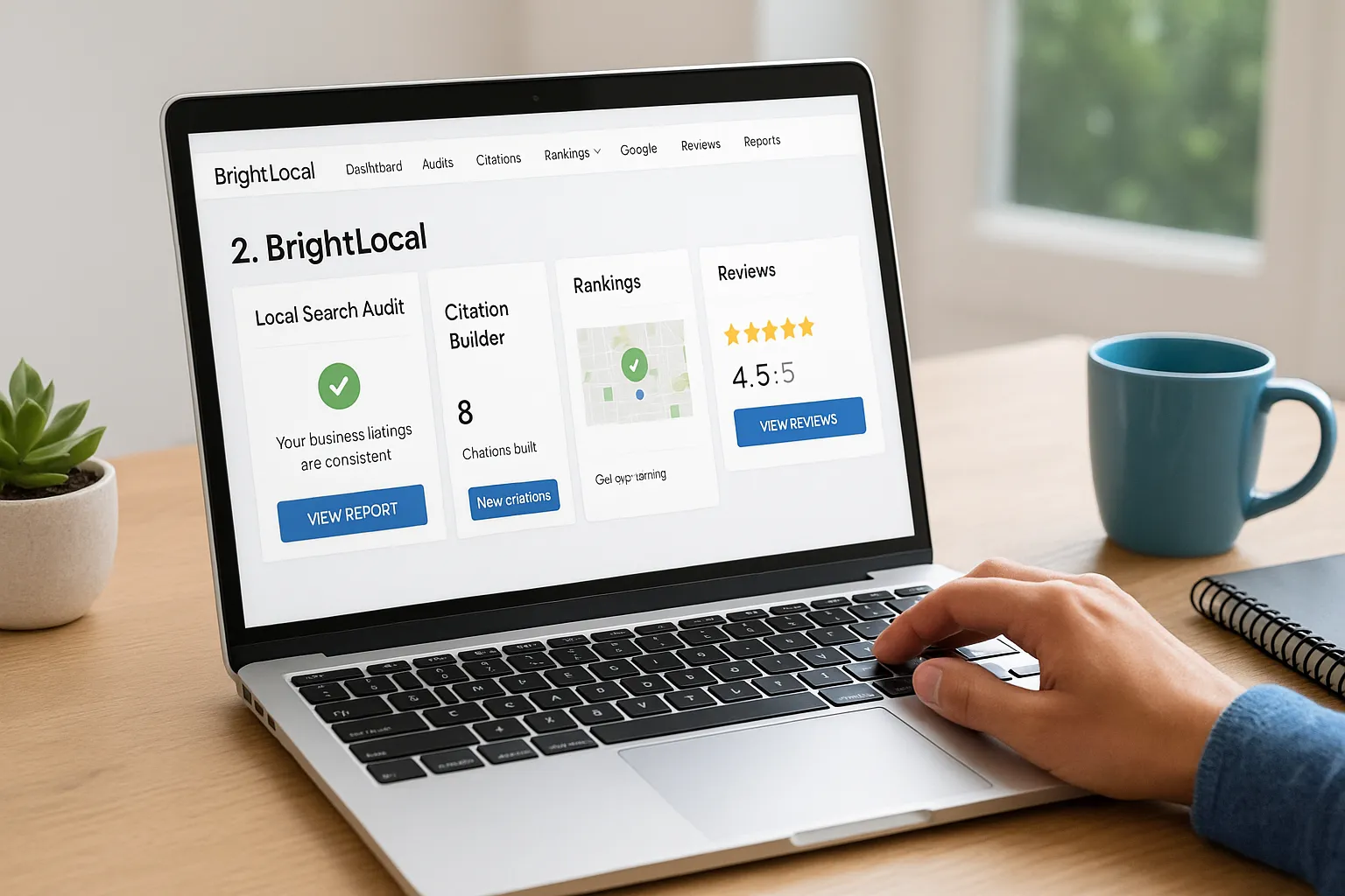 2. BrightLocal