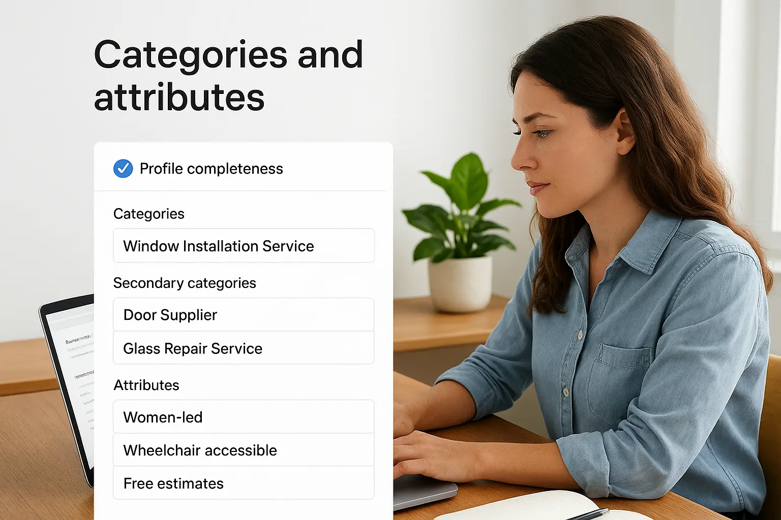 Categories and attributes
