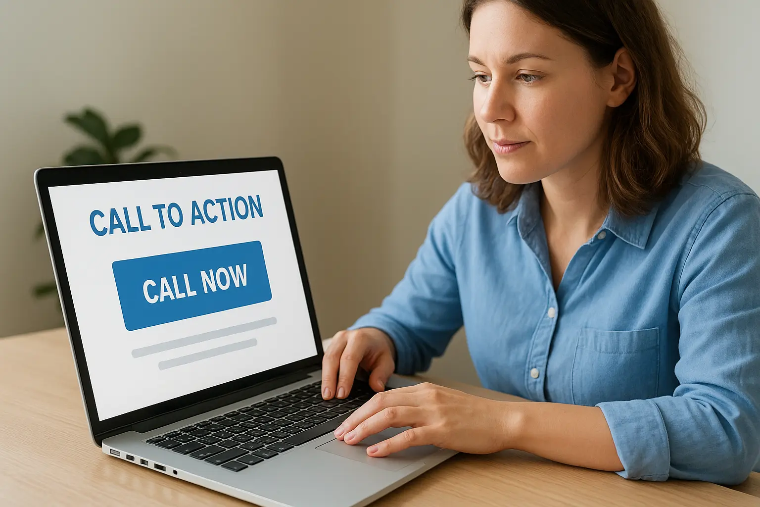 Give every page one clear call to action