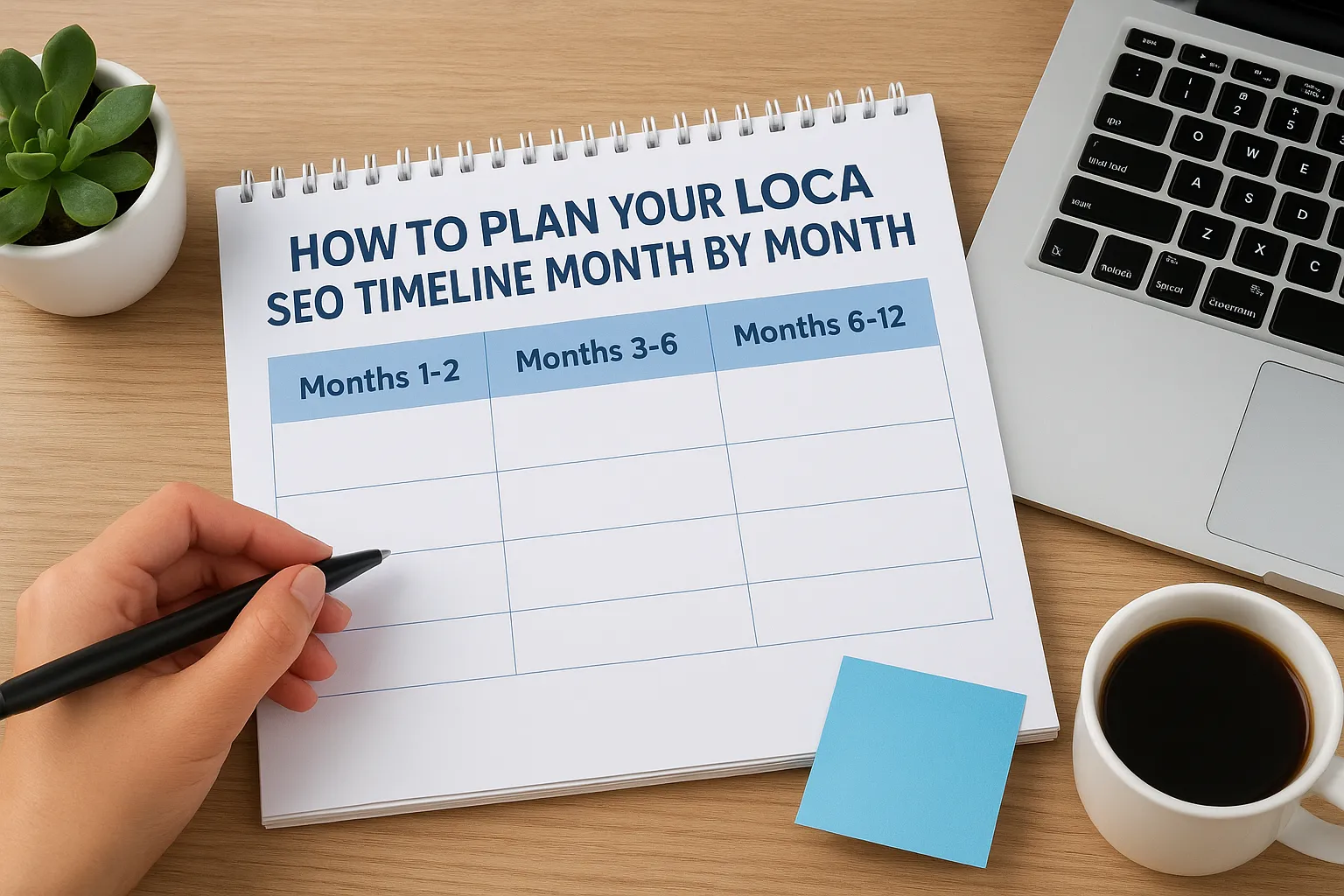 How to plan your local SEO timeline month by month
