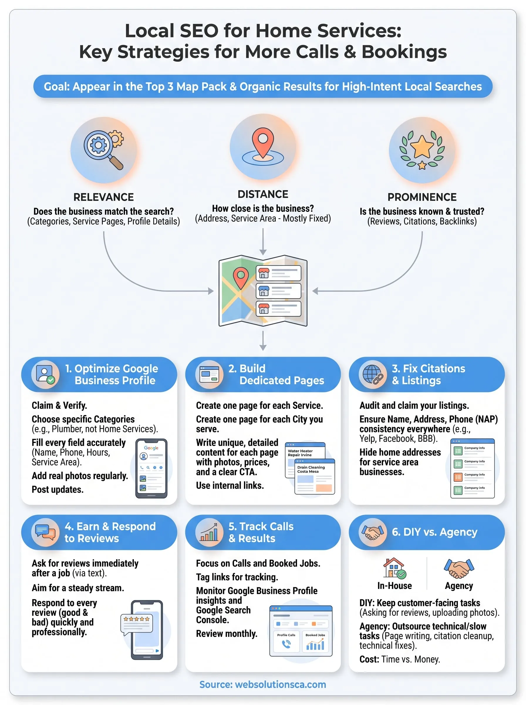 local seo for home services infographic