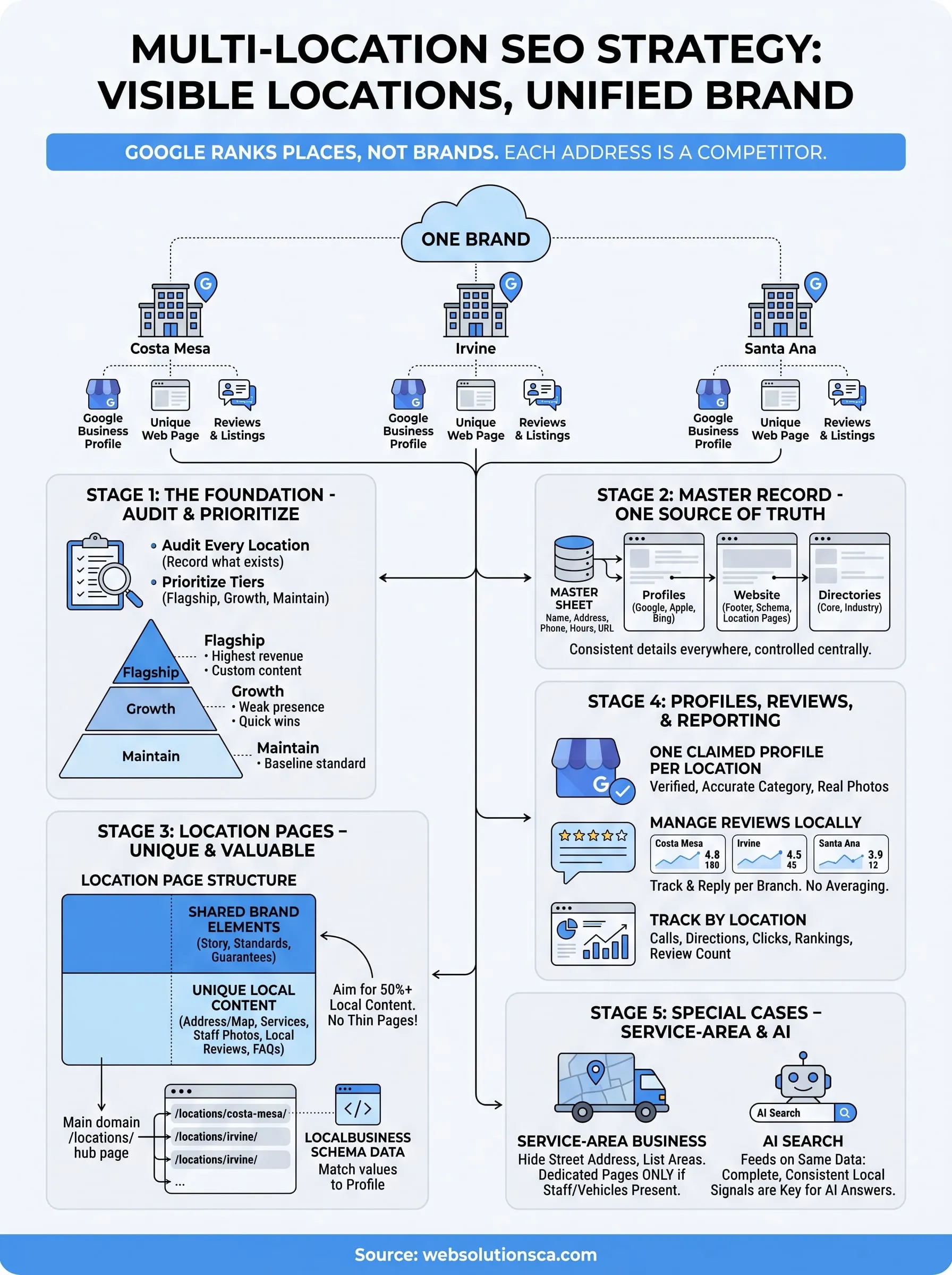 multi-location seo infographic