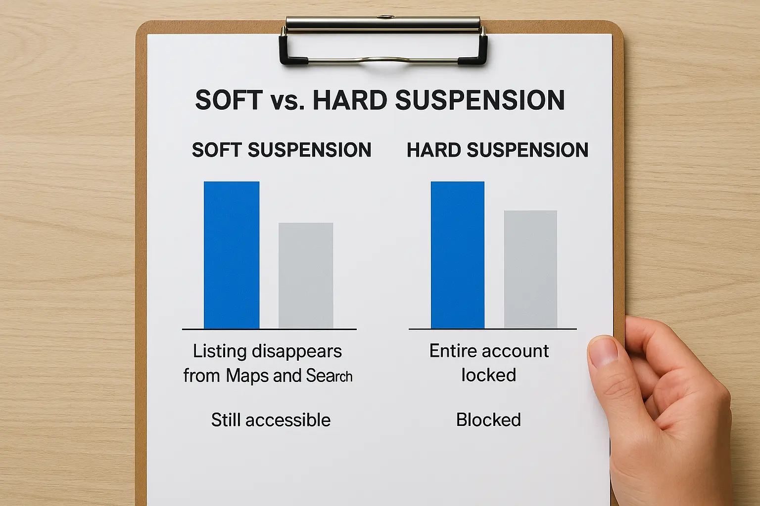 Soft vs. hard suspension