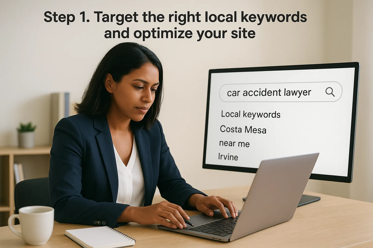 Step 1. Target the right local keywords and optimize your site