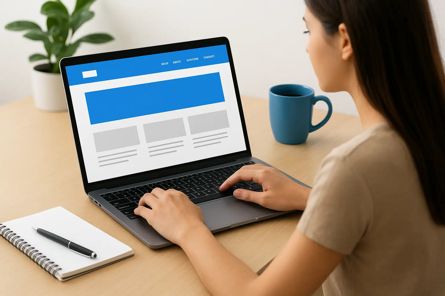 Step 4. Design your site to match your brand