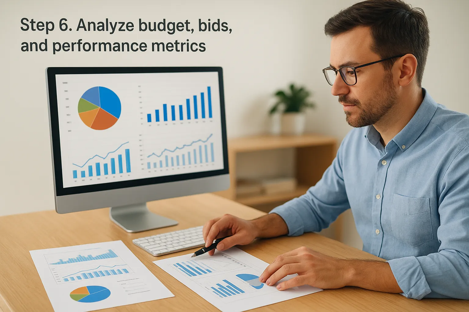 Step 6. Analyze budget, bids, and performance metrics