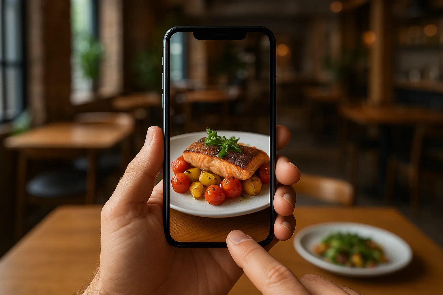 Upload photos that make people hungry