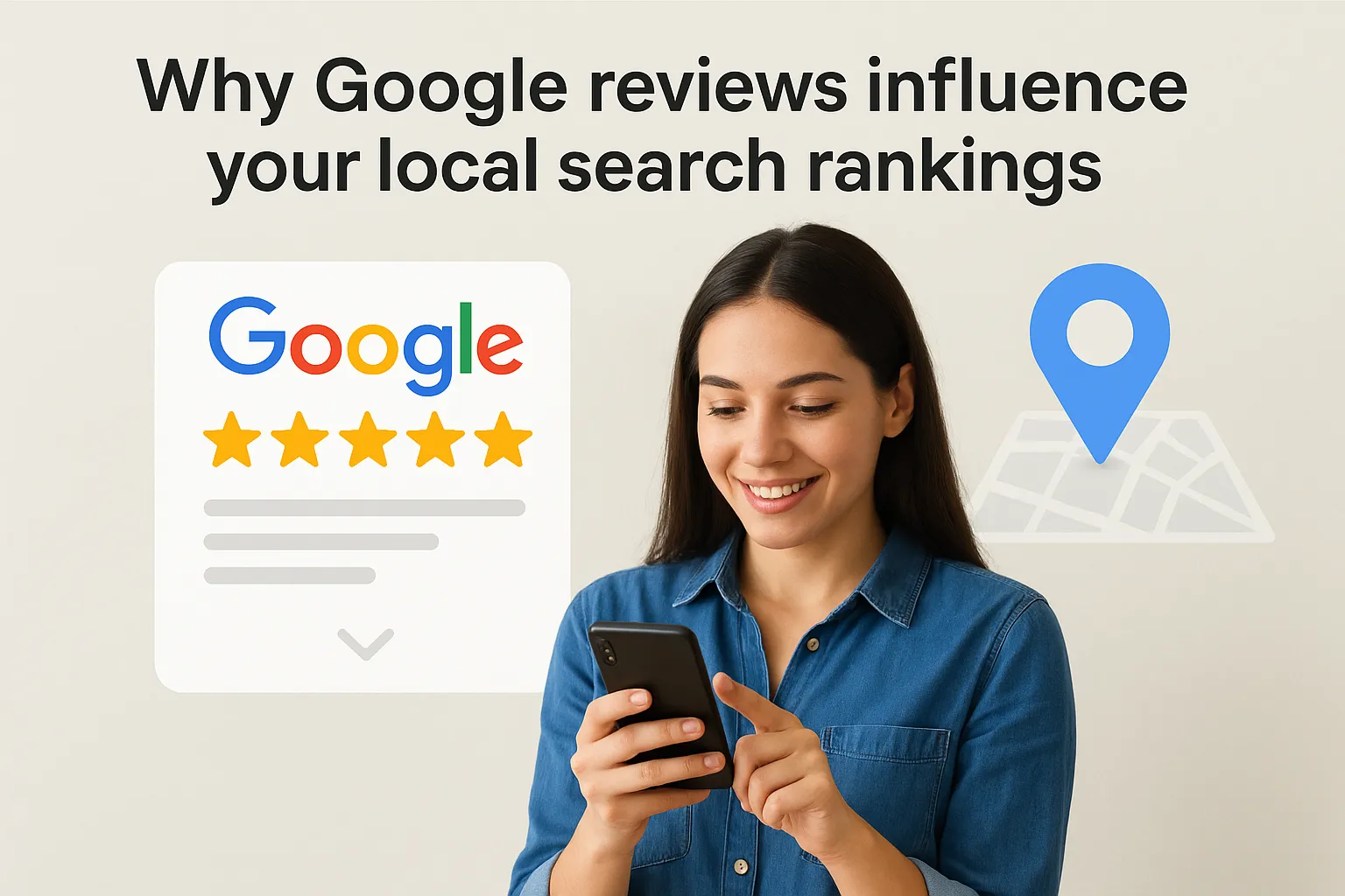 Why Google reviews influence your local search rankings