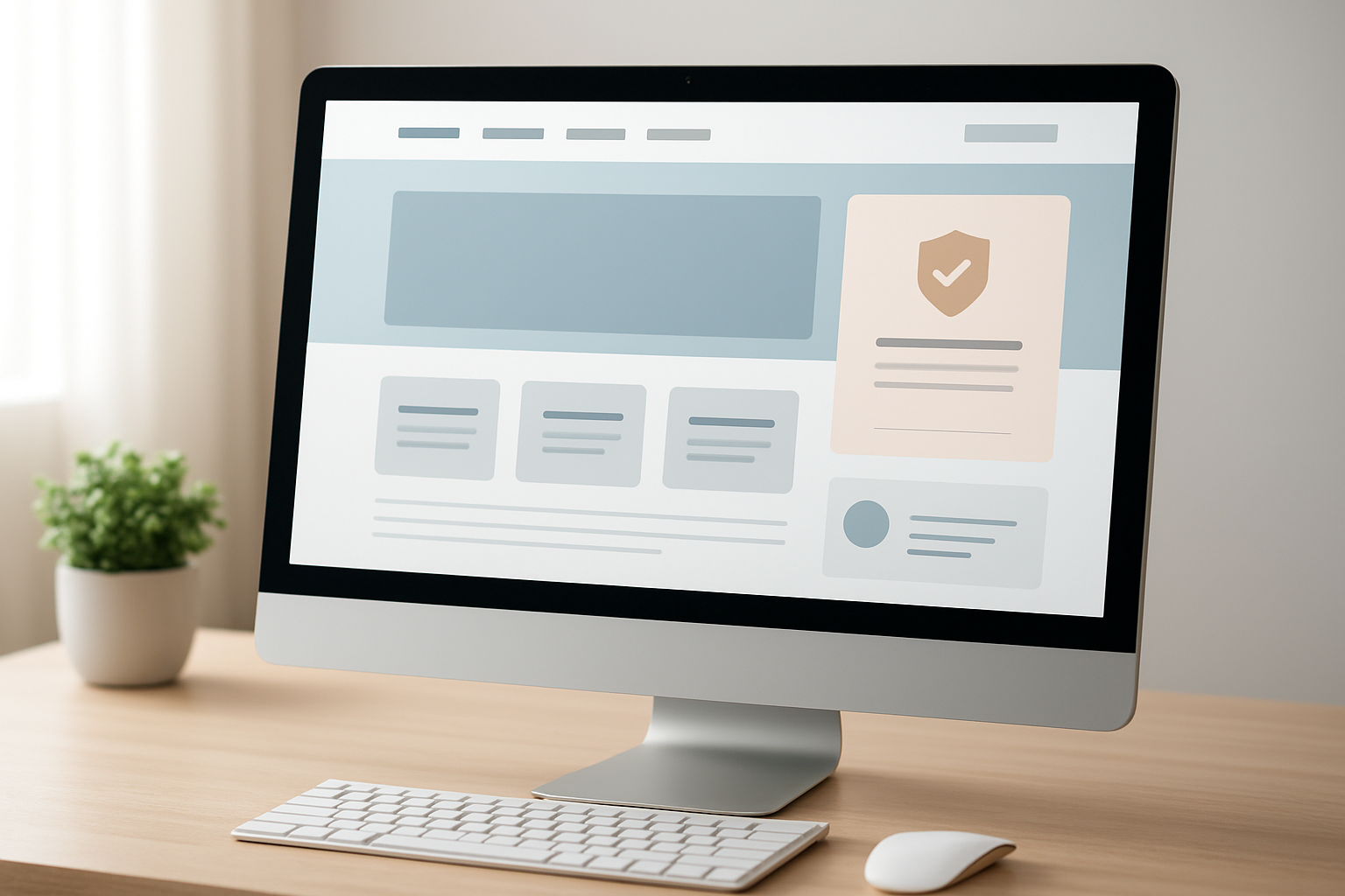 Modern website design improving trust and engagement